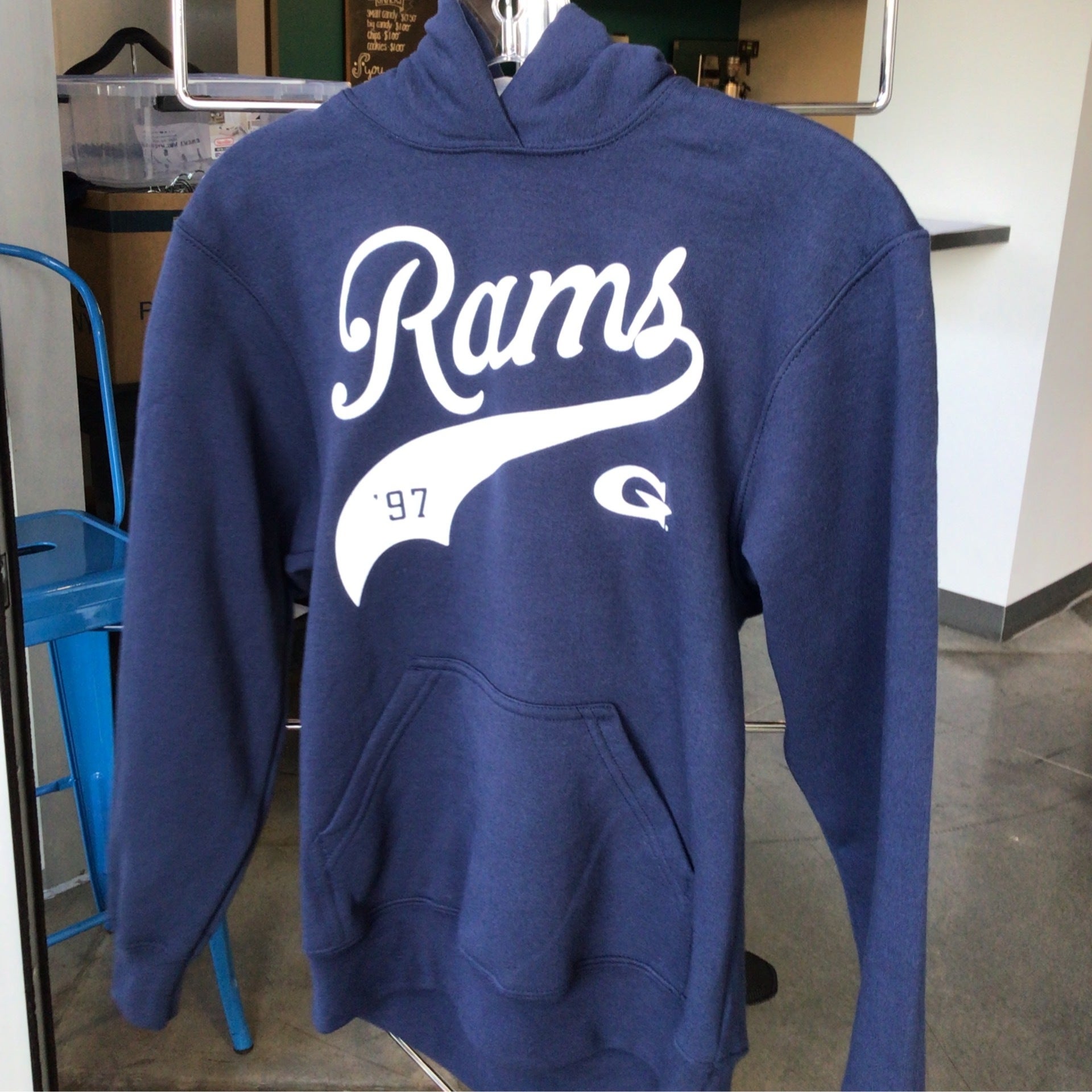Youth cheap rams hoodie